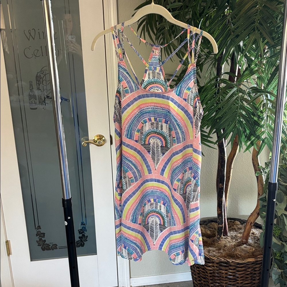 Rip Curl Multicolor Backless Dress